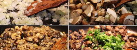 грибная икра с овощами. Шаг 4