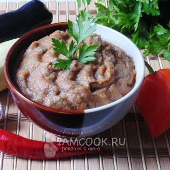 Рецепт икры из баклажанов и кабачков