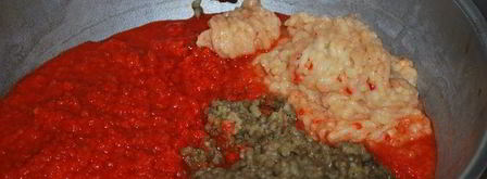 икра из запеченных яблок и овощей. Шаг 6