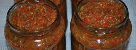 икра из запеченных яблок и овощей. Шаг 10