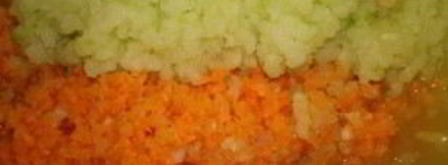 кабачковая икра с морковью через мясорубку. Шаг 3