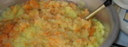 кабачковая икра с морковью через мясорубку. Шаг 4