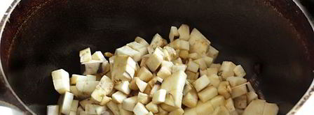 кабачково-баклажанная икра по-восточному. Шаг 7