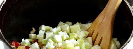 кабачково-баклажанная икра по-восточному. Шаг 8