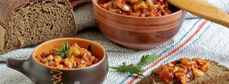 кабачково-баклажанная икра по-восточному. Шаг 12