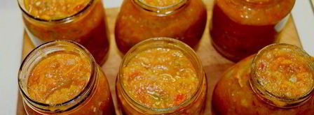 овощная икра на зиму. Шаг 9