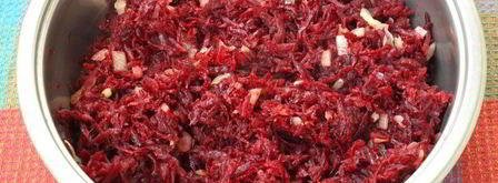 свекольная икра из вареной свеклы. Шаг 4