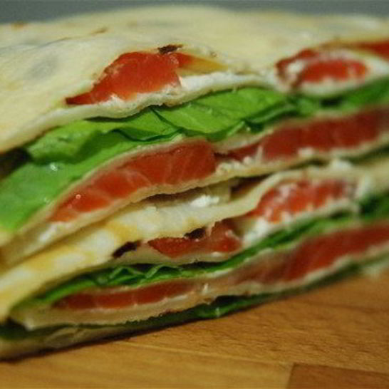 Рецепт блинных канапе