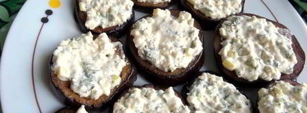 канапе из баклажанов. Шаг 14