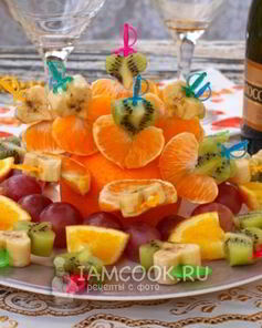 Канапе из фруктов