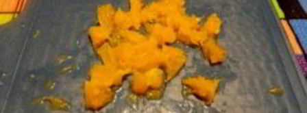 канапе с ананасами, курицей и апельсинами. Шаг 5