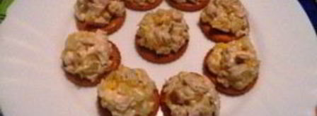 канапе с ананасами, курицей и апельсинами. Шаг 10