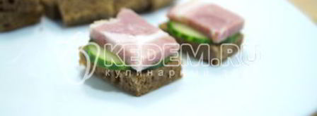 канапе с бужениной. Шаг 4