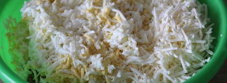 канапе с консервированным тунцом и чесночным майонезом. Шаг 3