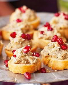 Канапе с паштетом