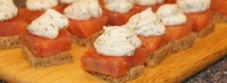 канапе с перепелиными яйцами. Шаг 3