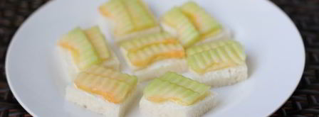 канапе с сыром и дыней. Шаг 6