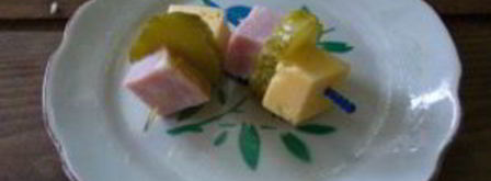 канапе с ветчиной. Шаг 6