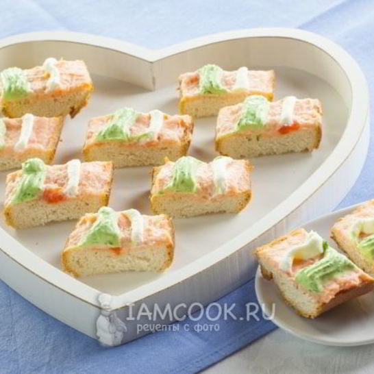 Рецепт крема-канапе