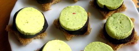 пикантные канапе из свеклы. Шаг 12