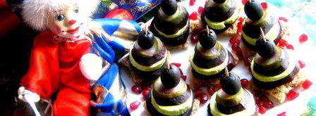 пикантные канапе из свеклы. Шаг 21