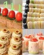 Простые канапе