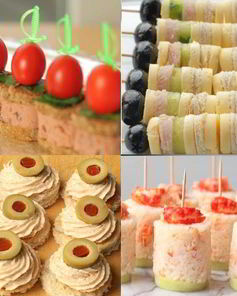 Простые канапе