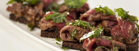 карпаччо из говядины в стиле татаки. Шаг 8