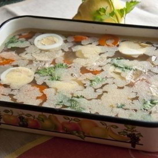 Рецепт холодца без желатина