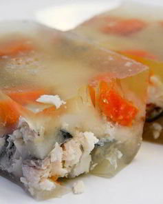 Холодец из головы сома