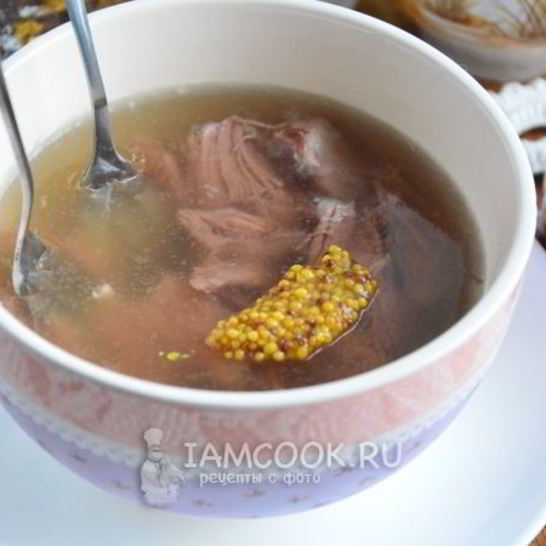 Рецепт холодца из говяжьих ножек