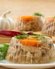 Холодец из куриной грудки