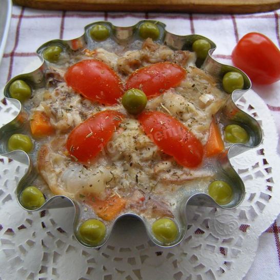 Рецепт холодца из курицы в мультиварке