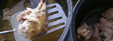 холодец из курицы в мультиварке. Шаг 6