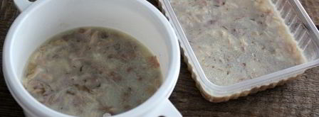 холодец из свиной рульки и курицы. Шаг 17