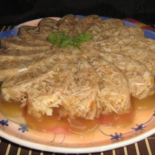 Рецепт холодца из трех видов мяса