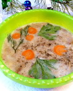 Холодец из утки и индейки