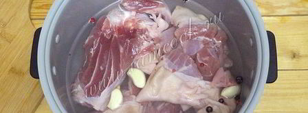 холодец в мультиварке. Шаг 7