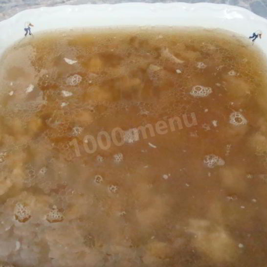 Рецепт студня холодец в мультиварке из свиных ножек