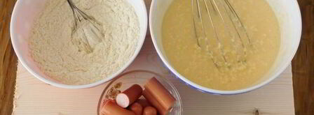 кексы хот-дог. Шаг 9