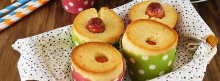 кексы хот-дог. Шаг 16