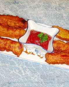 Хот-дог Бенгальские огни