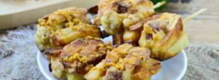 хот дог из картошки фри. Шаг 8