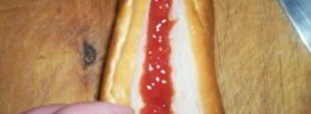 хот-дог с капустой. Шаг 4