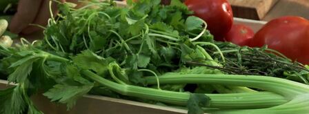 хот-дог с сердцем индейки, овощами и брынзой. Шаг 6