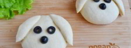 хот-дог собака-кусака. Шаг 11