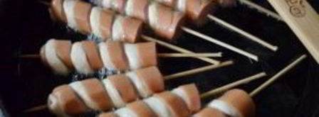 хот-дог торнадо. Шаг 8