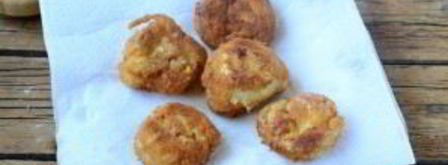 хот-дог в луковых колечках. Шаг 12