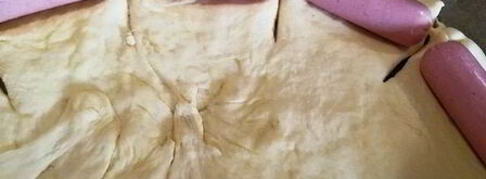 суперсырная хот-дог-пицца. Шаг 6