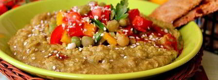 хумус с овощами. Шаг 14